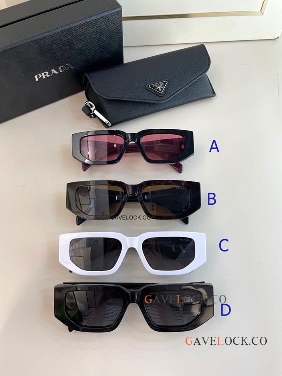 Prada Symbole Eyewear opr09zs Sunglasses Wine red